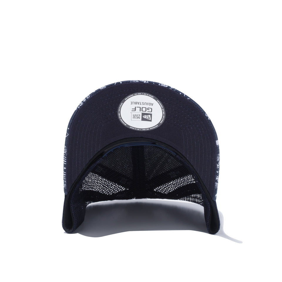 【ゴルフ】 9FORTY A-Frame トラッカー ゴルフペイズリー ネイビー | NEW ERA ニューエラ公式オンラインストア