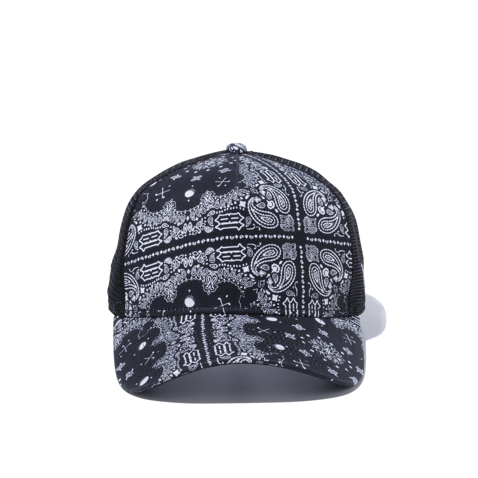 【ゴルフ】 9FORTY A-Frame トラッカー ゴルフペイズリー ブラック | NEW ERA ニューエラ公式オンラインストア