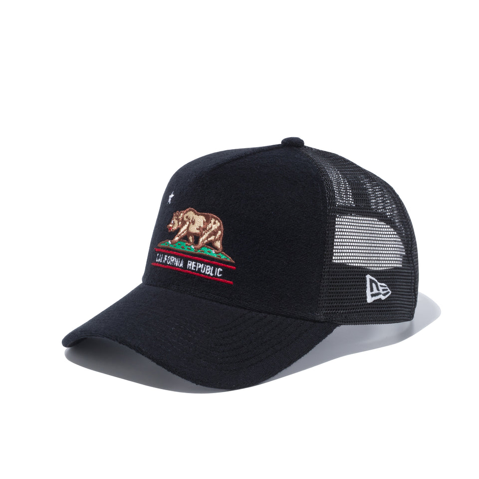 【ゴルフ】 9FORTY A-Frame トラッカー パイル カリフォルニアベア ブラック | NEW ERA ニューエラ公式オンラインストア