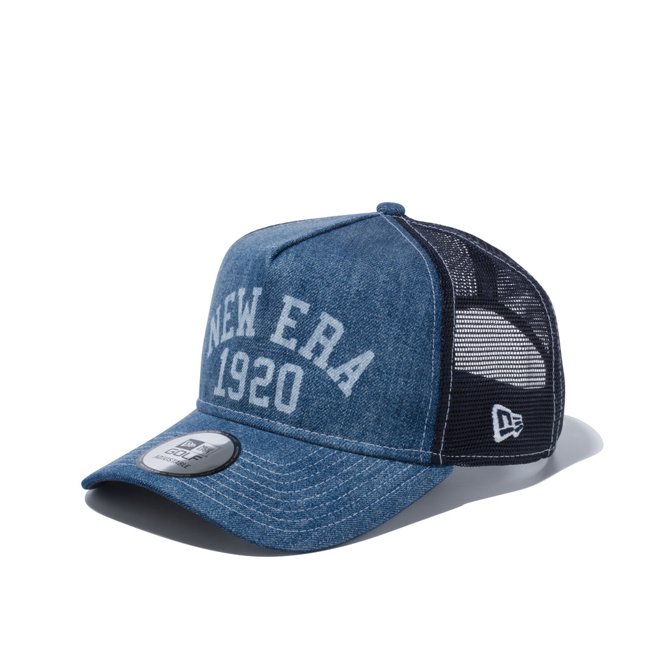 9FORTY A-Frame トラッカー ウォッシュドデニム NEW ERA 1920