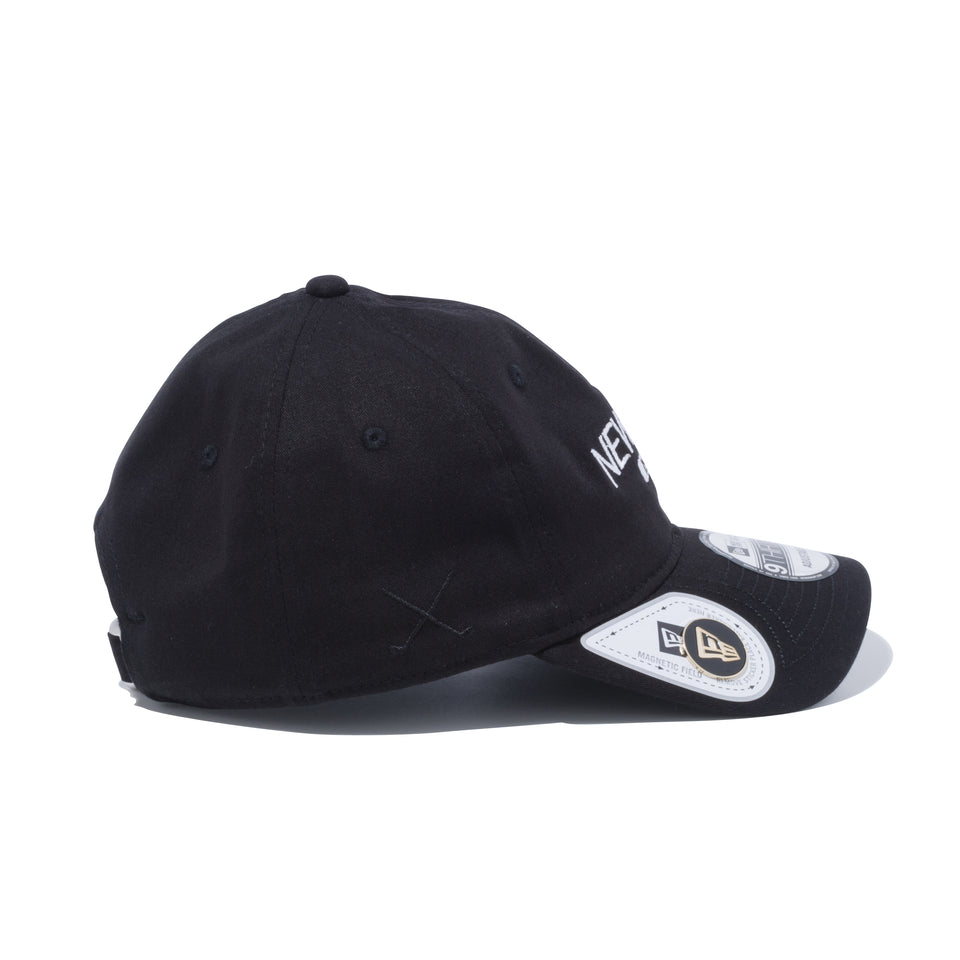【ゴルフ】 9THIRTY on Par ストレッチ コットン ウォッシャブル NEW ERA 1920 ブラック