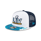 9FIFTY トラッカー NFL SUPER BOWL GENERICS LV タンパベイ ホワイト ブラックメッシュ