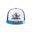 9FIFTY トラッカー NFL SUPER BOWL GENERICS LV タンパベイ ホワイト ブラックメッシュ