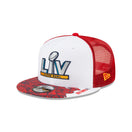 9FIFTY トラッカー NFL SUPER BOWL GENERICS LV タンパベイ ホワイト レッドメッシュ