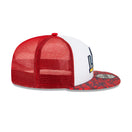 9FIFTY トラッカー NFL SUPER BOWL GENERICS LV タンパベイ ホワイト レッドメッシュ