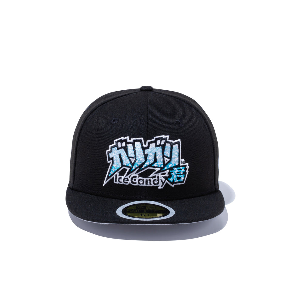Kid's 59FIFTY ガリガリ君 タイトルロゴ ブラック | NEW ERA ニューエラ公式オンラインストア