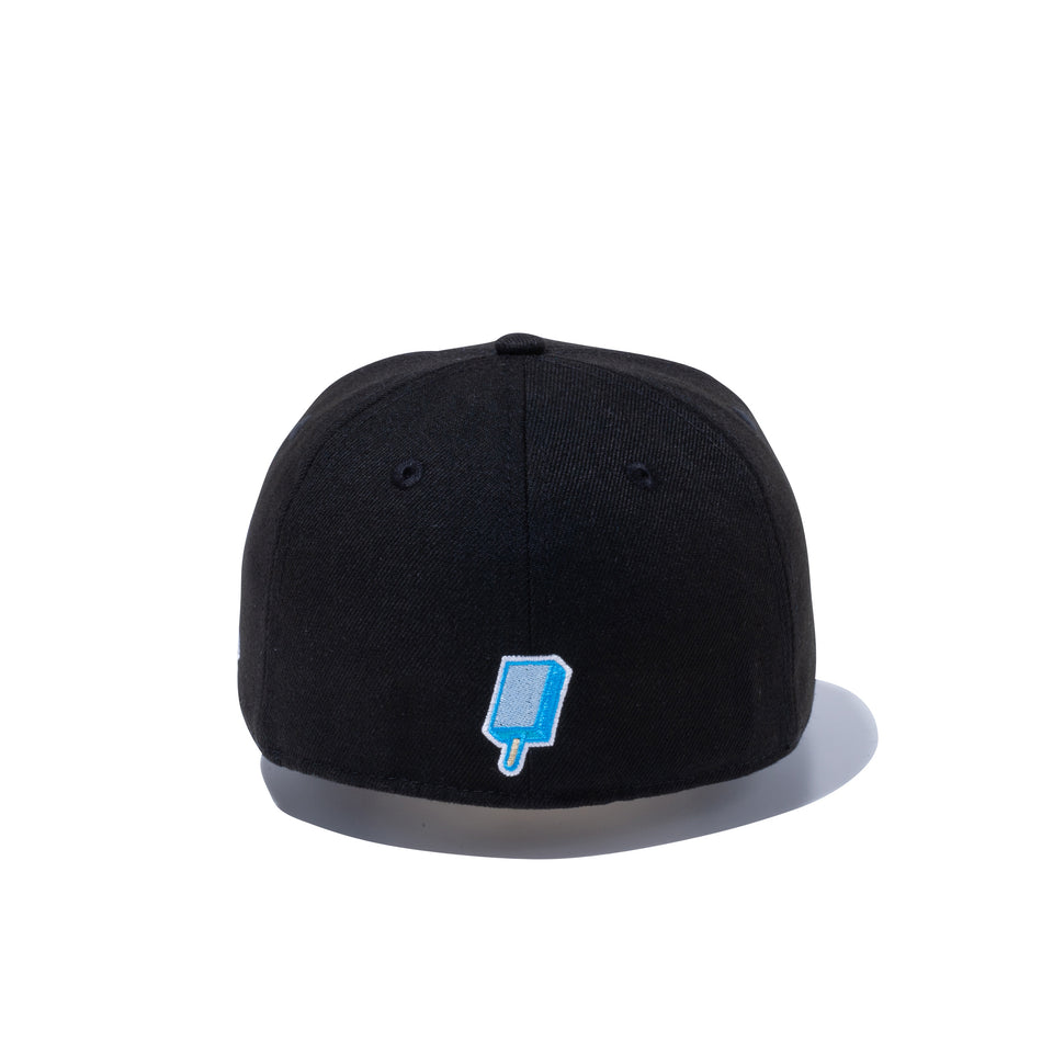 Kid's 59FIFTY ガリガリ君 タイトルロゴ ブラック | NEW ERA ニューエラ公式オンラインストア