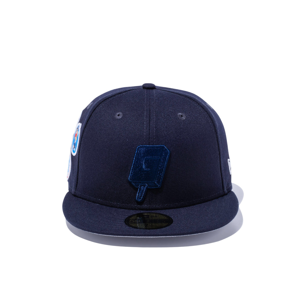 59FIFTY ガリガリ君 Gロゴ プライマリーロゴ ネイビー | NEW ERA ニューエラ公式オンラインストア