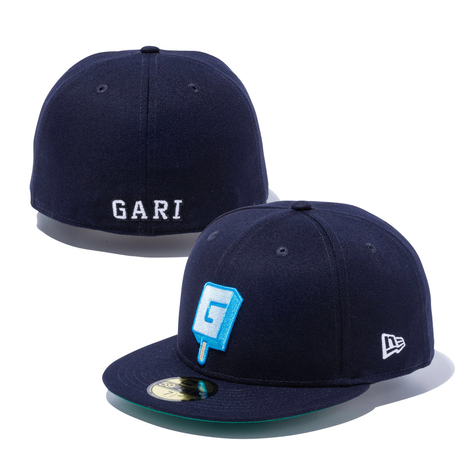 59FIFTY ガリガリ君 Gロゴ ネイビー グリーンアンダーバイザー | NEW ERA ニューエラ公式オンラインストア