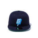59FIFTY ガリガリ君 Gロゴ ネイビー グリーンアンダーバイザー | NEW ERA ニューエラ公式オンラインストア