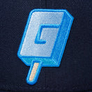 59FIFTY ガリガリ君 Gロゴ ネイビー グリーンアンダーバイザー | NEW ERA ニューエラ公式オンラインストア