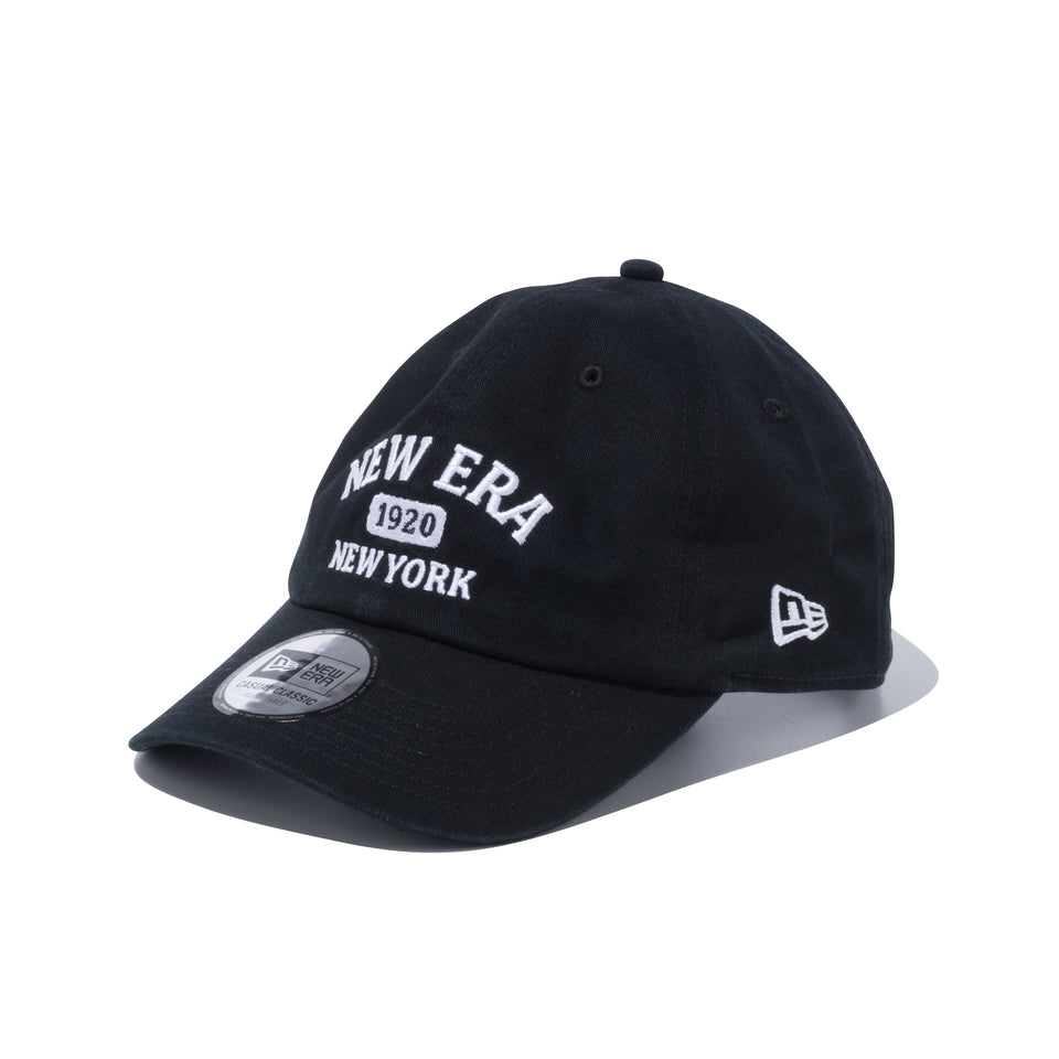 Casual Classic カレッジロゴ NEW ERA 1920 NEW YORK ブラック