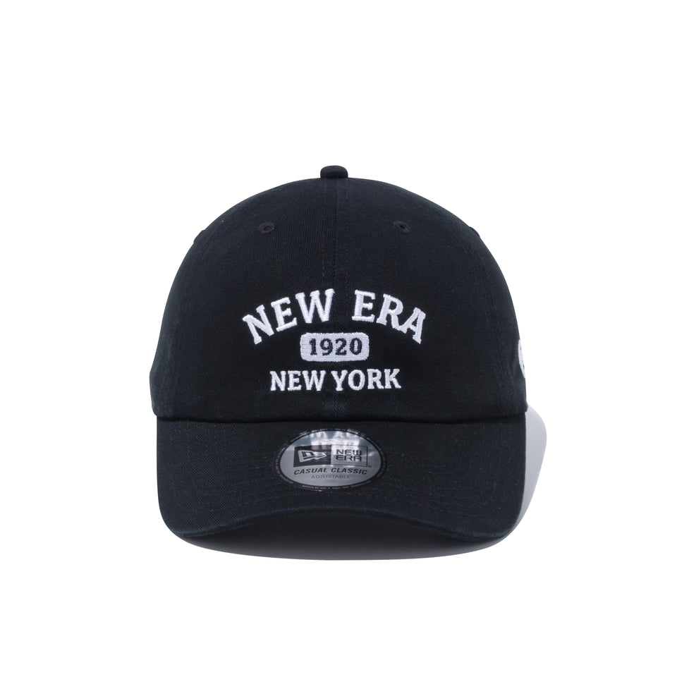 Casual Classic カレッジロゴ NEW ERA 1920 NEW YORK ブラック