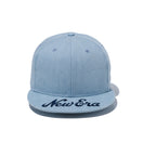 9FIFTY バイザーロゴ New Era ウォッシュドデニム × ミッドナイトネイビー