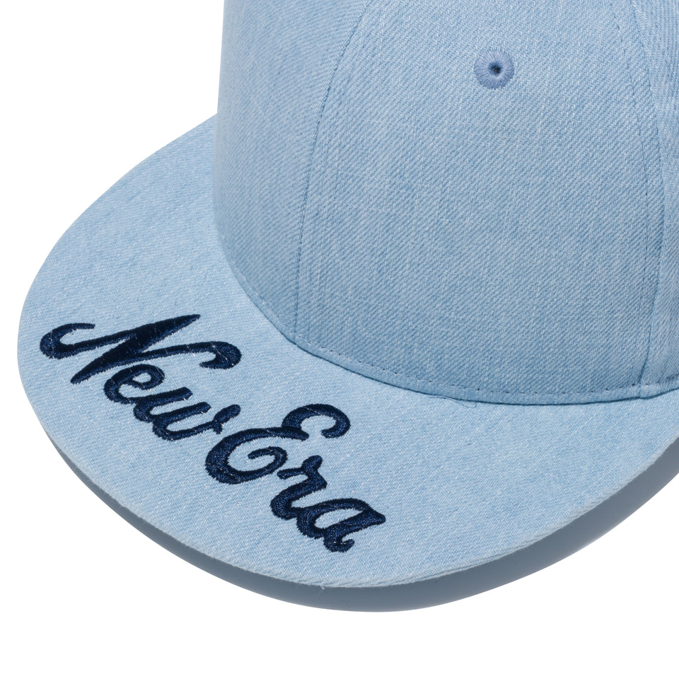 9FIFTY バイザーロゴ New Era ウォッシュドデニム × ミッドナイトネイビー
