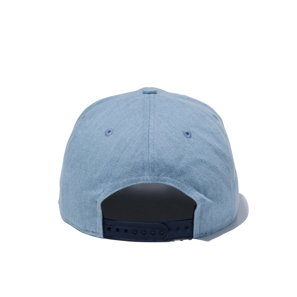 9FIFTY バイザーロゴ New Era ウォッシュドデニム × ミッドナイトネイビー