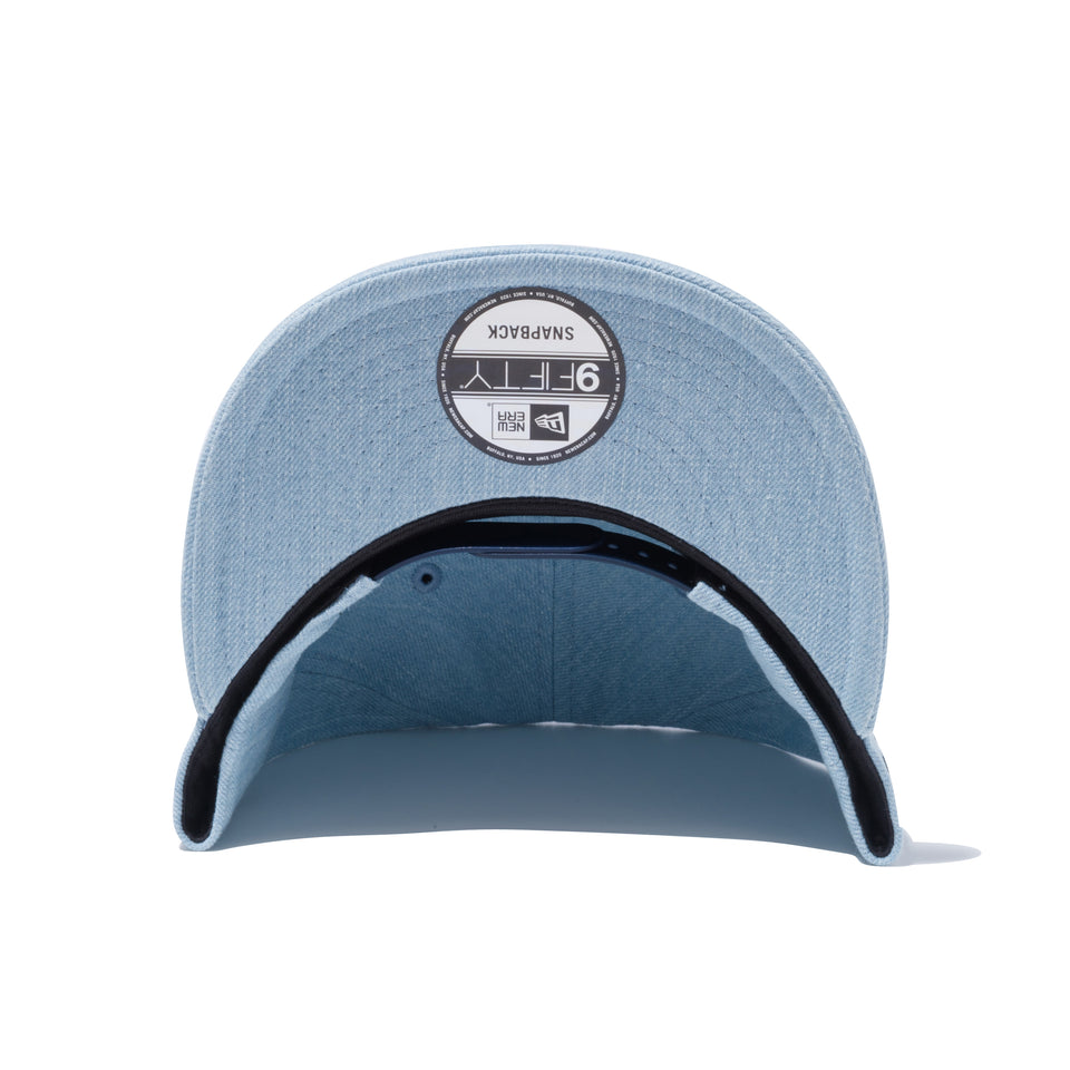 9FIFTY バイザーロゴ New Era ウォッシュドデニム × ミッドナイトネイビー