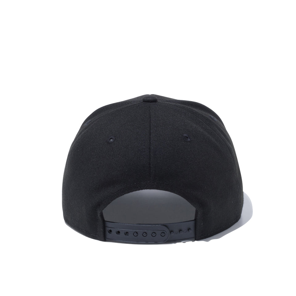 9FIFTY バイザーロゴ New Era ブラック × ブラック