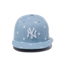 9FIFTY スターオールオーバー ウォッシュドデニム