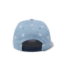 9FIFTY スターオールオーバー ウォッシュドデニム