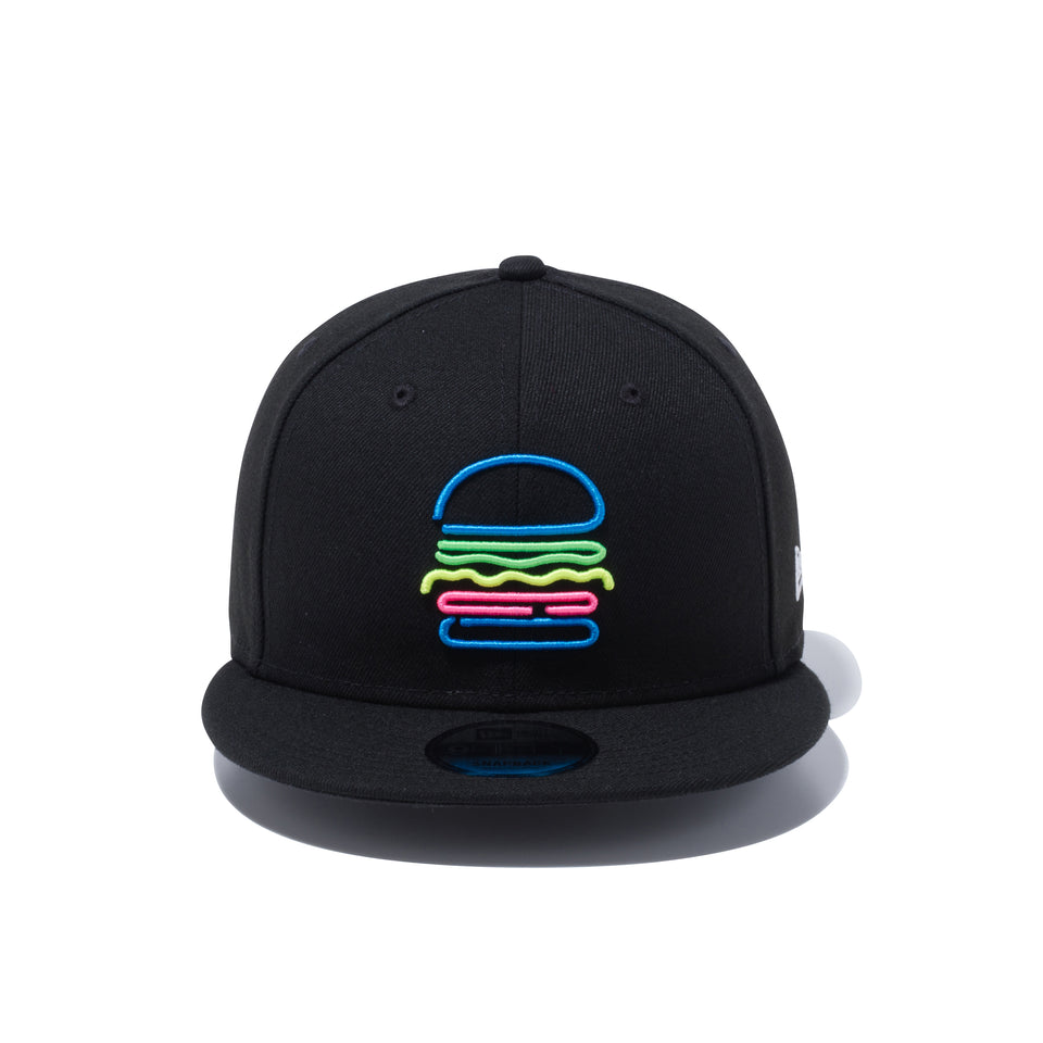 9FIFTY ネオンサイン BURGER ブラック