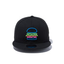 9FIFTY ネオンサイン BURGER ブラック