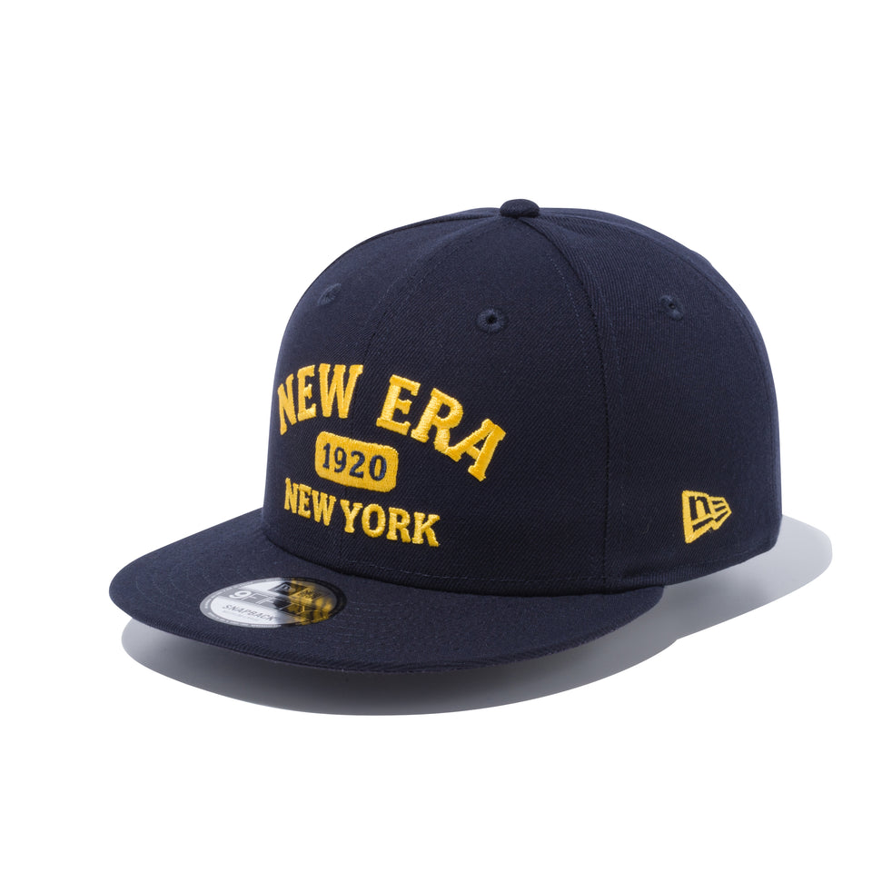 9FIFTY カレッジロゴ NEW ERA 1920 NEW YORK ネイビー