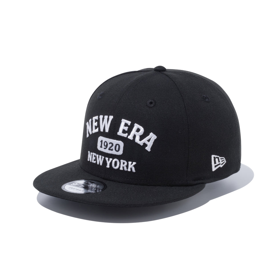 9FIFTY カレッジロゴ NEW ERA 1920 NEW YORK ブラック