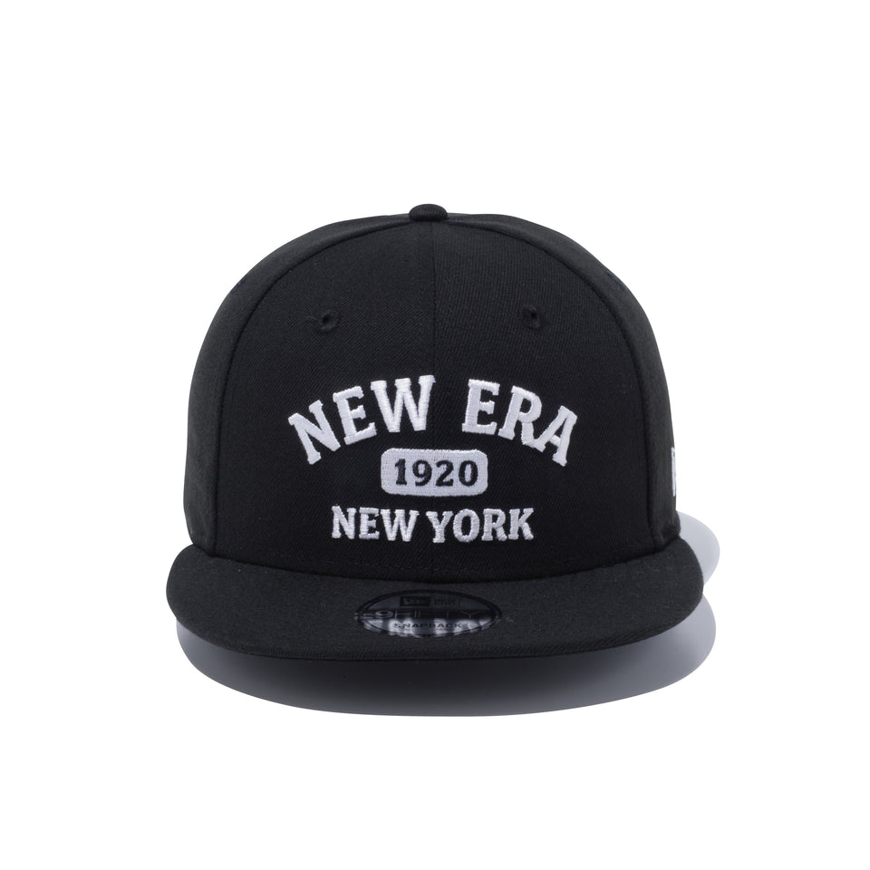 9FIFTY カレッジロゴ NEW ERA 1920 NEW YORK ブラック