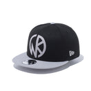 9FIFTY キン肉マン KINマーク フェルトパッチ ブラック グレーバイザー