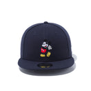9FIFTY ディズニー バレンタイン ミッキーマウス フラワー ネイビー