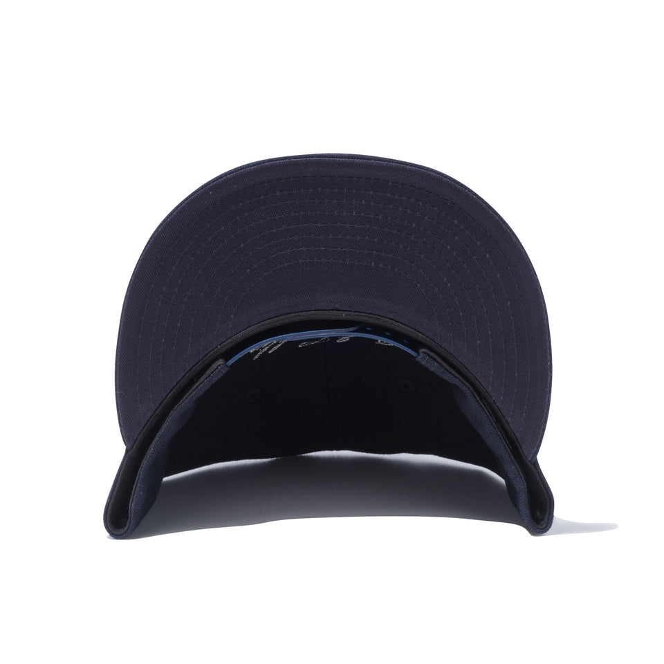 9FIFTY ベンジャミン ・フランクリン ネイビー × メタリックシルバー