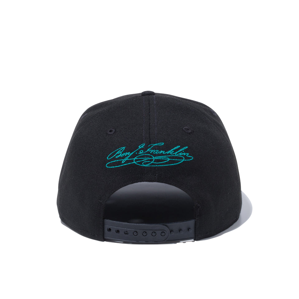 9FIFTY ベンジャミン ・フランクリン ブラック × グリーン