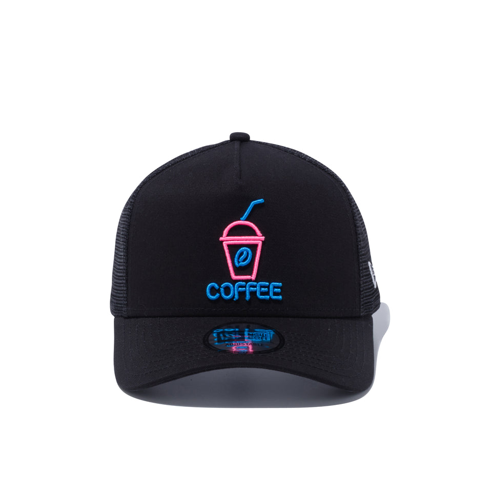 9FORTY A-Frame トラッカー ネオンサイン COFFEE ブラック