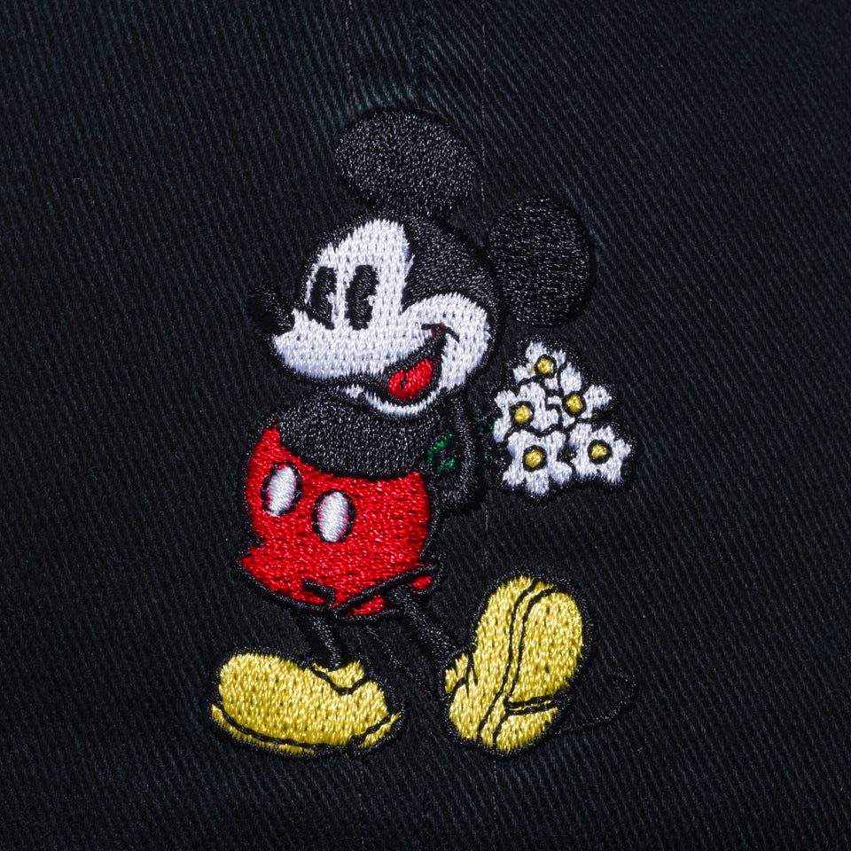9THIRTY ディズニー バレンタイン ミッキーマウス フラワー ブラック