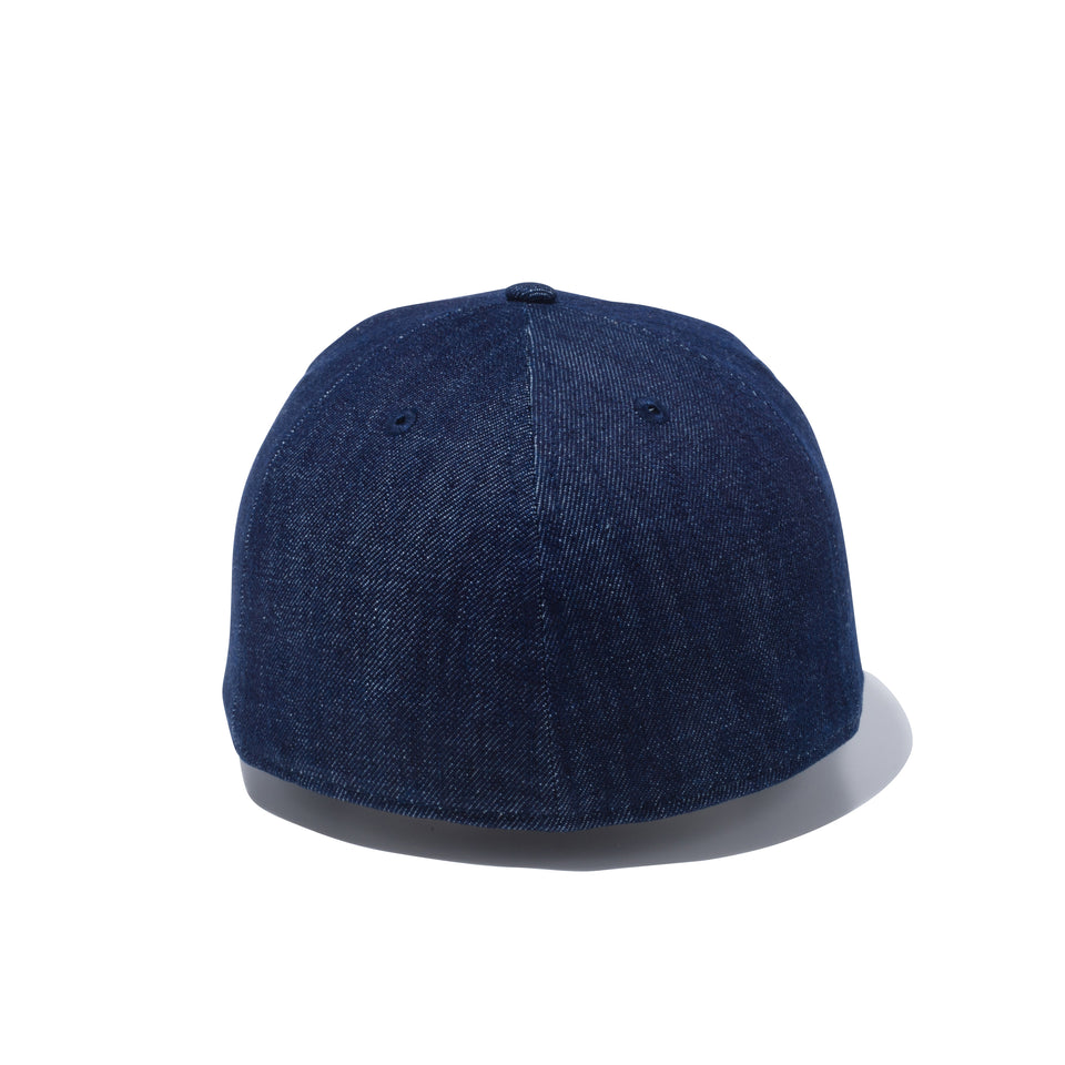 59FIFTY バイザーロゴ New Era デニム × スノーホワイト