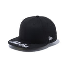 59FIFTY バイザーロゴ New Era ブラック × スノーホワイト