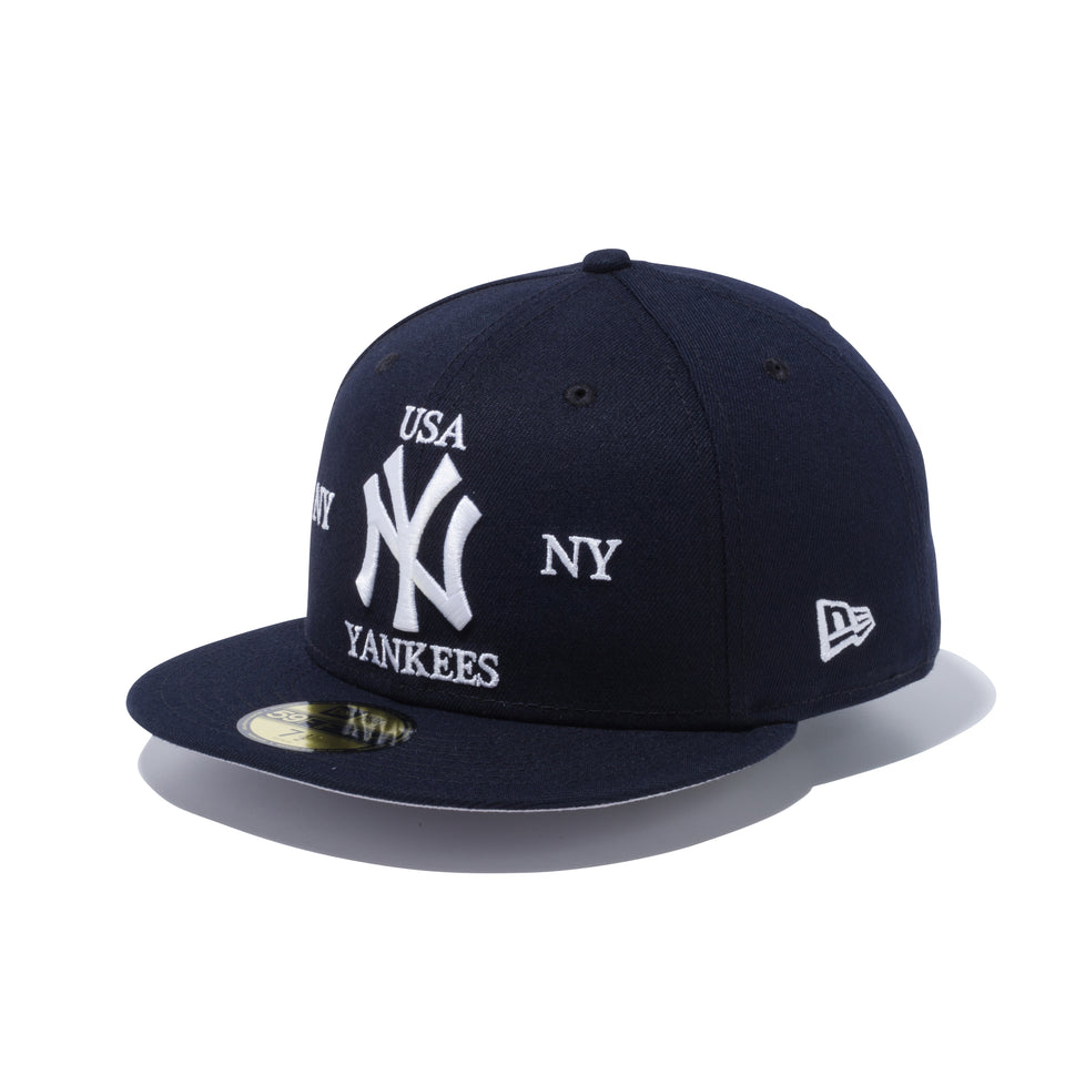 59FIFTY アメリカーナ ニューヨーク・ヤンキース グレーアンダーバイザー