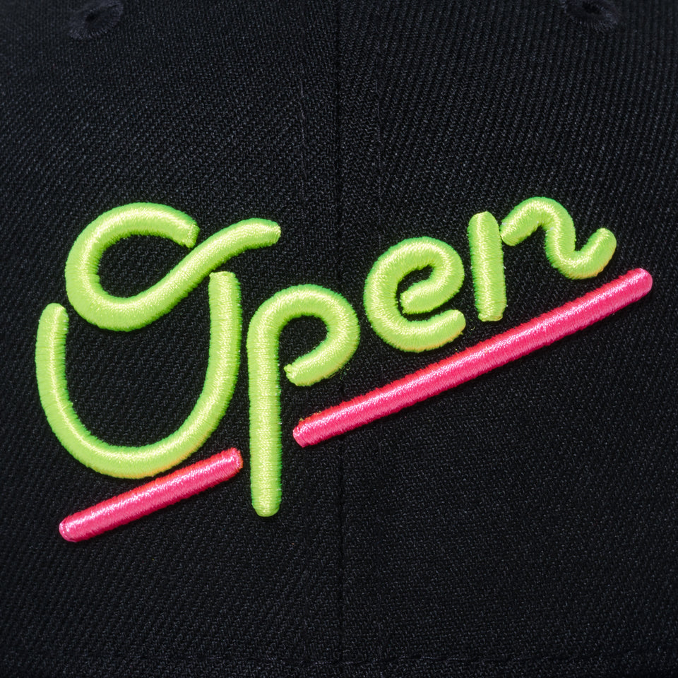 59FIFTY ネオンサイン OPEN ブラック