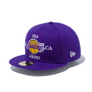 59FIFTY アメリカーナ ロサンゼルス・レイカーズ グレーアンダーバイザー