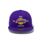 59FIFTY アメリカーナ ロサンゼルス・レイカーズ グレーアンダーバイザー