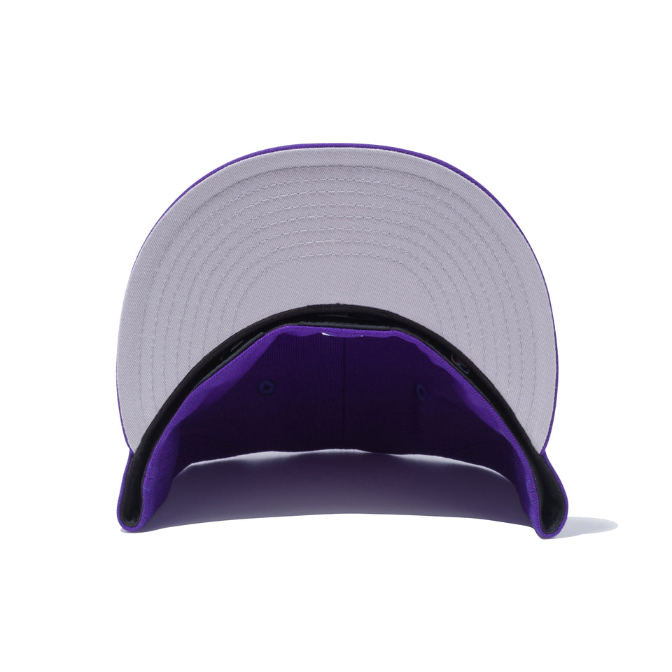 59FIFTY アメリカーナ ロサンゼルス・レイカーズ グレーアンダーバイザー