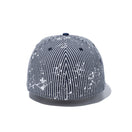 59FIFTY ヒッコリー スプラッシュ インディゴデニムバイザー