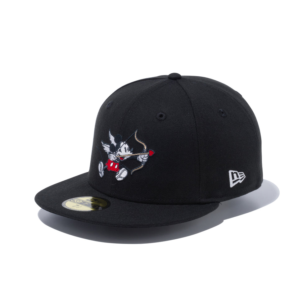 59FIFTY ディズニー バレンタイン ミッキーマウス アロー ブラック