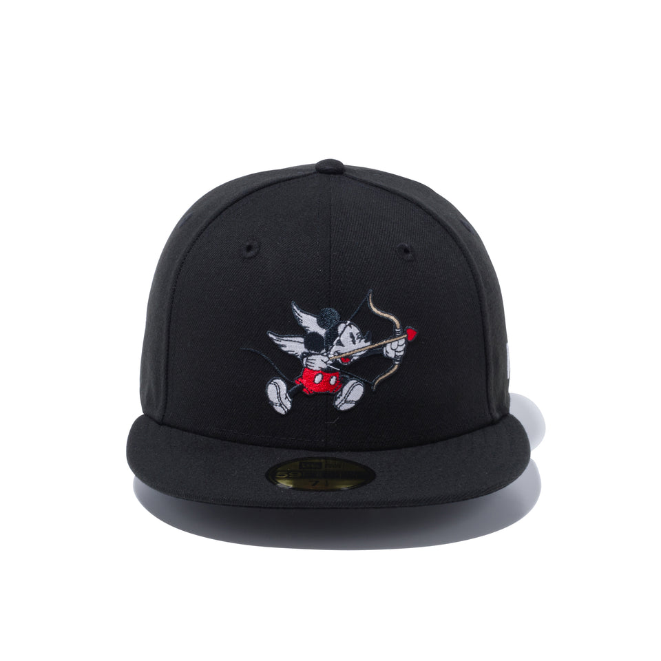 59FIFTY ディズニー バレンタイン ミッキーマウス アロー ブラック