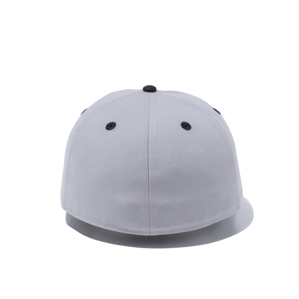 59FIFTY ビッグロゴ NEW ERA グレー × ブラック