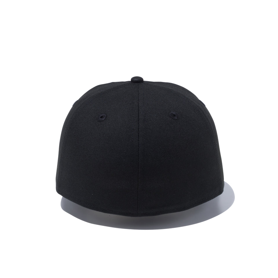 59FIFTY ビッグロゴ NEW ERA ブラック × スノーホワイト