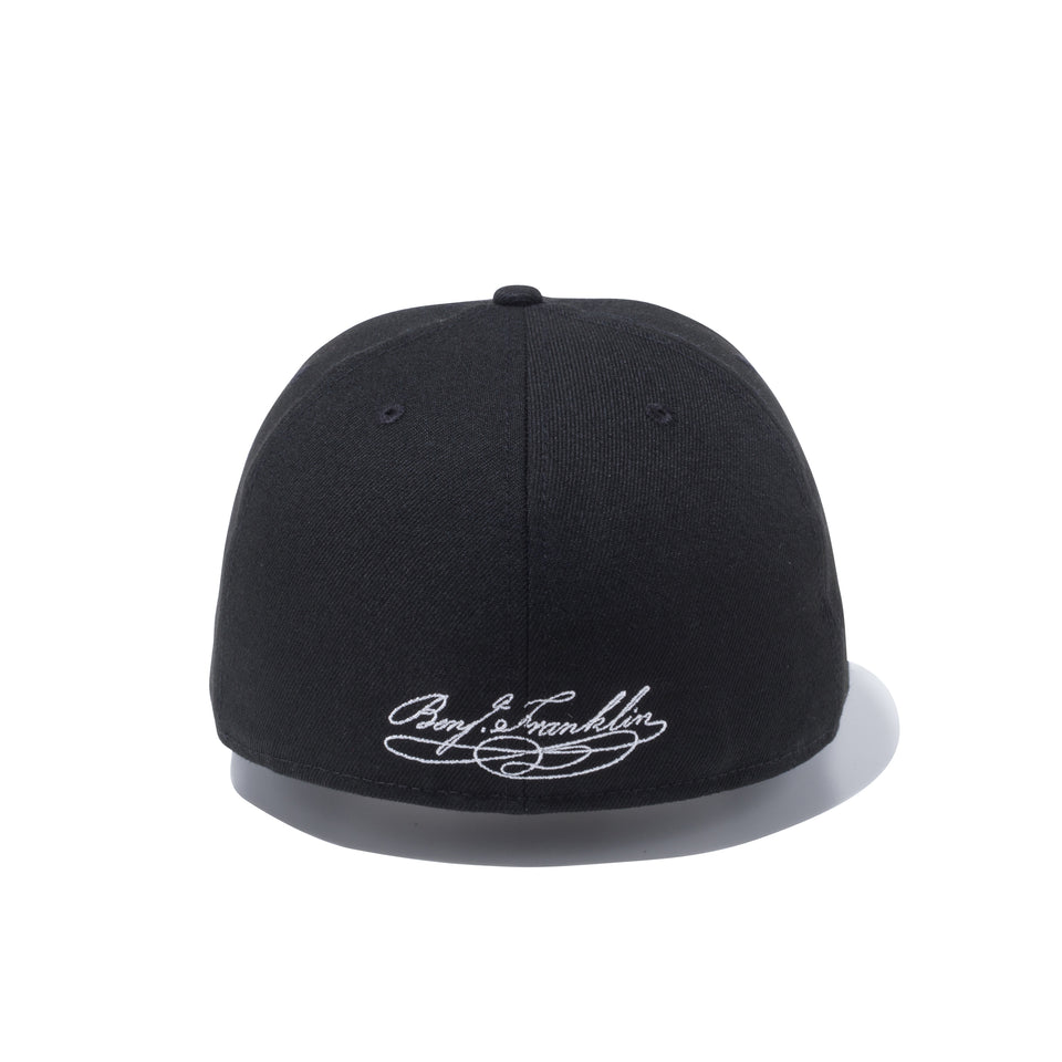 59FIFTY ベンジャミン ・フランクリン ブラック × ホワイト