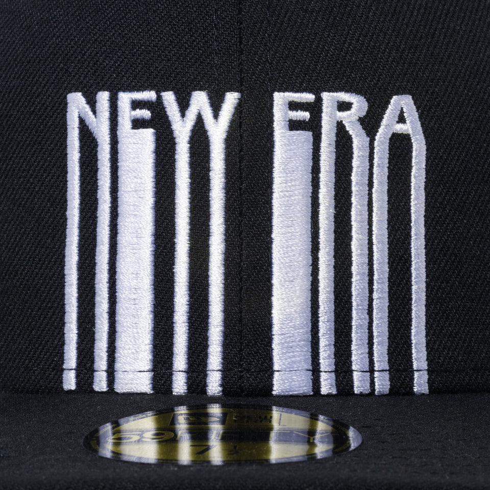 59FIFTY ザ コード NEW ERA ブラック × スノーホワイト