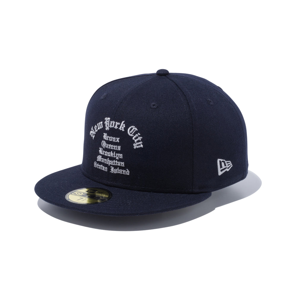 59FIFTY 5BOROUGHTS ネイビー